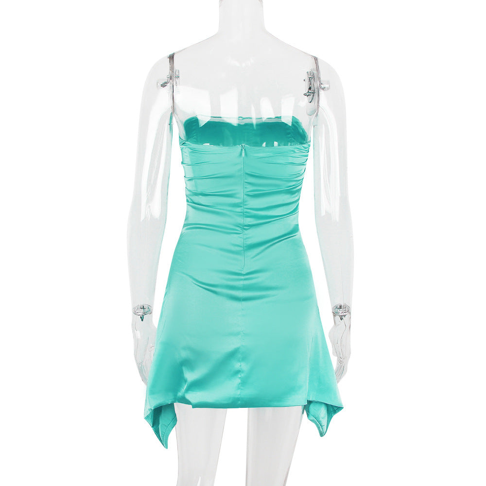 Mini Cassio Dress Blue