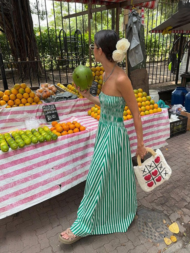 Midi Damaris Dress Green