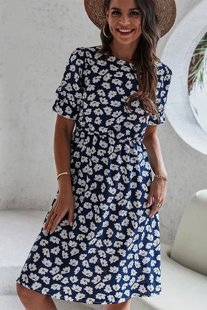 Bouvardia Bloom Midi Dress
