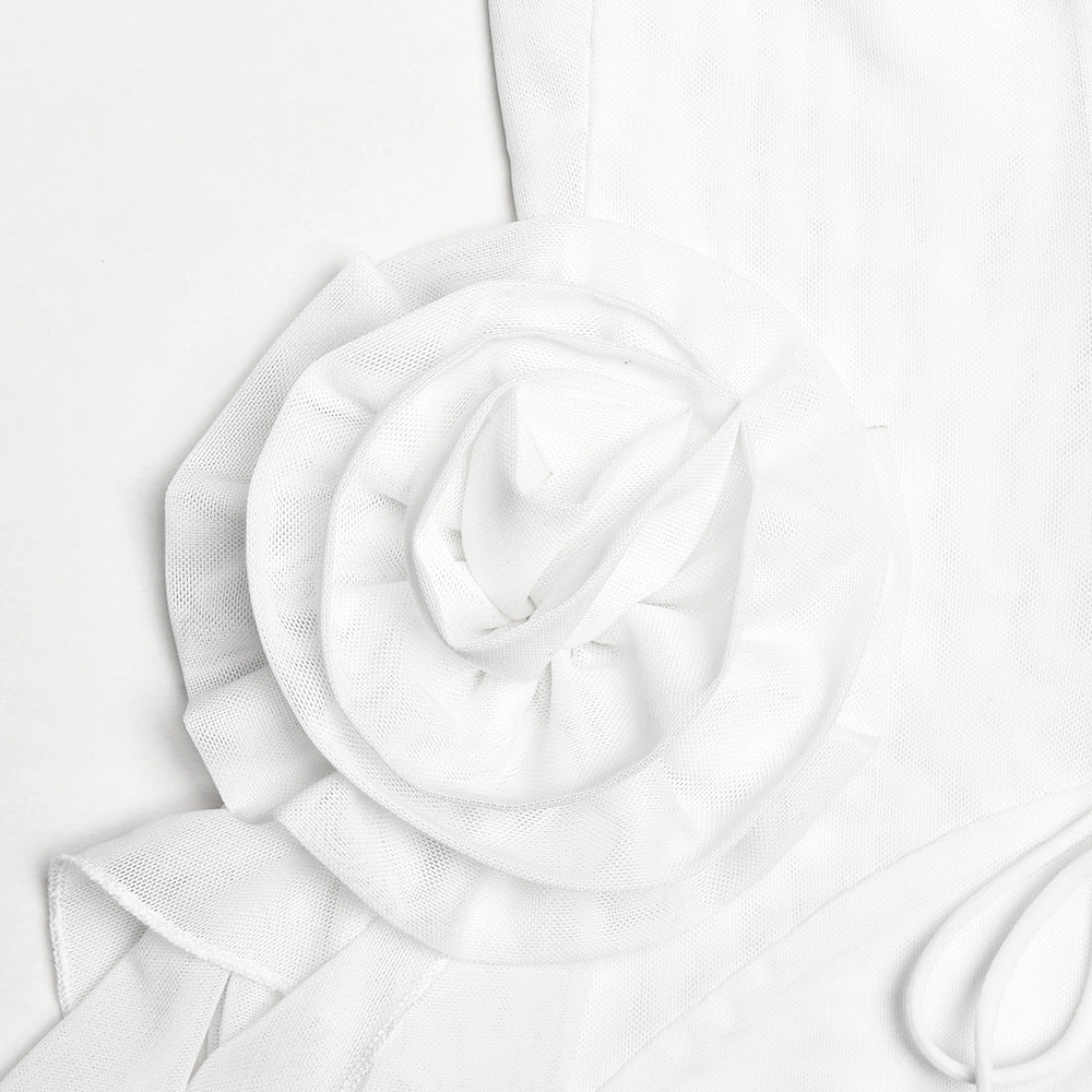 Mini Lorene Dress White