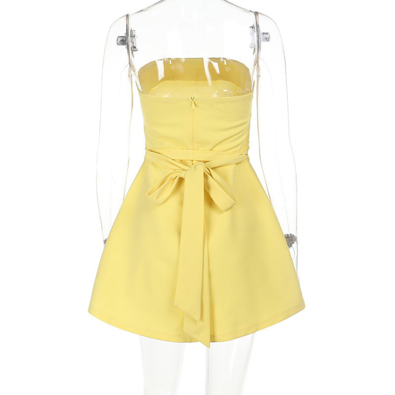 Mini Tansy Dress Yellow