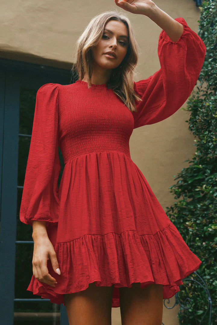With Starts Love Smocked Dress Rose FINAL