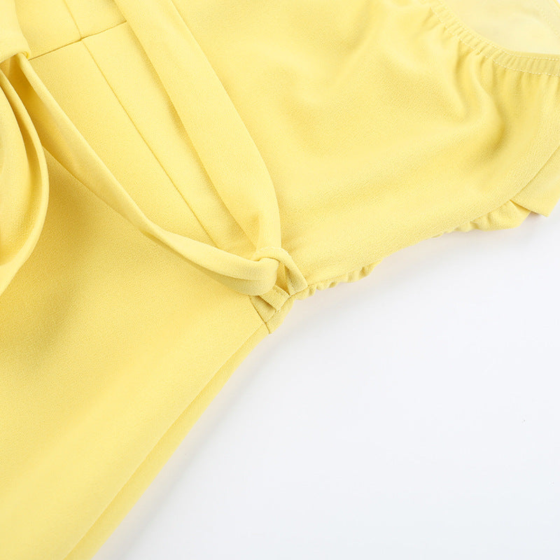 Mini Tansy Dress Yellow