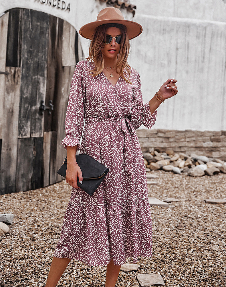 Sylvie Flower Shirred Midi Dress FINAL