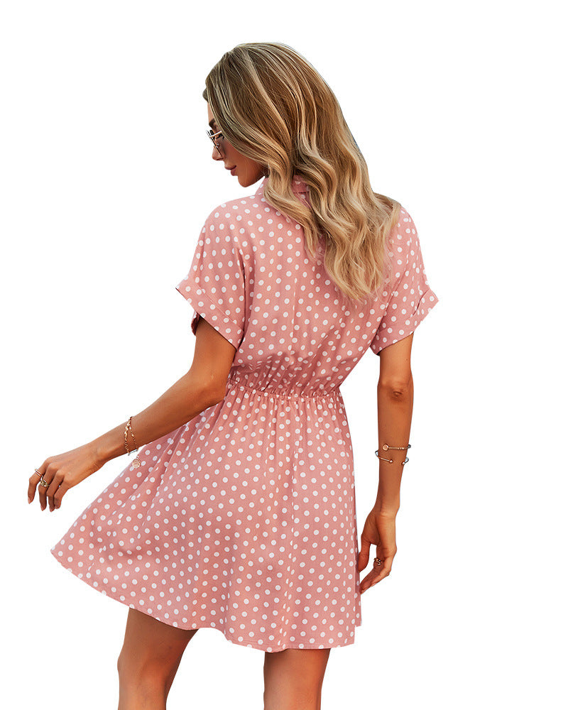 Polka Playful Dot Versatile Kimono Dress