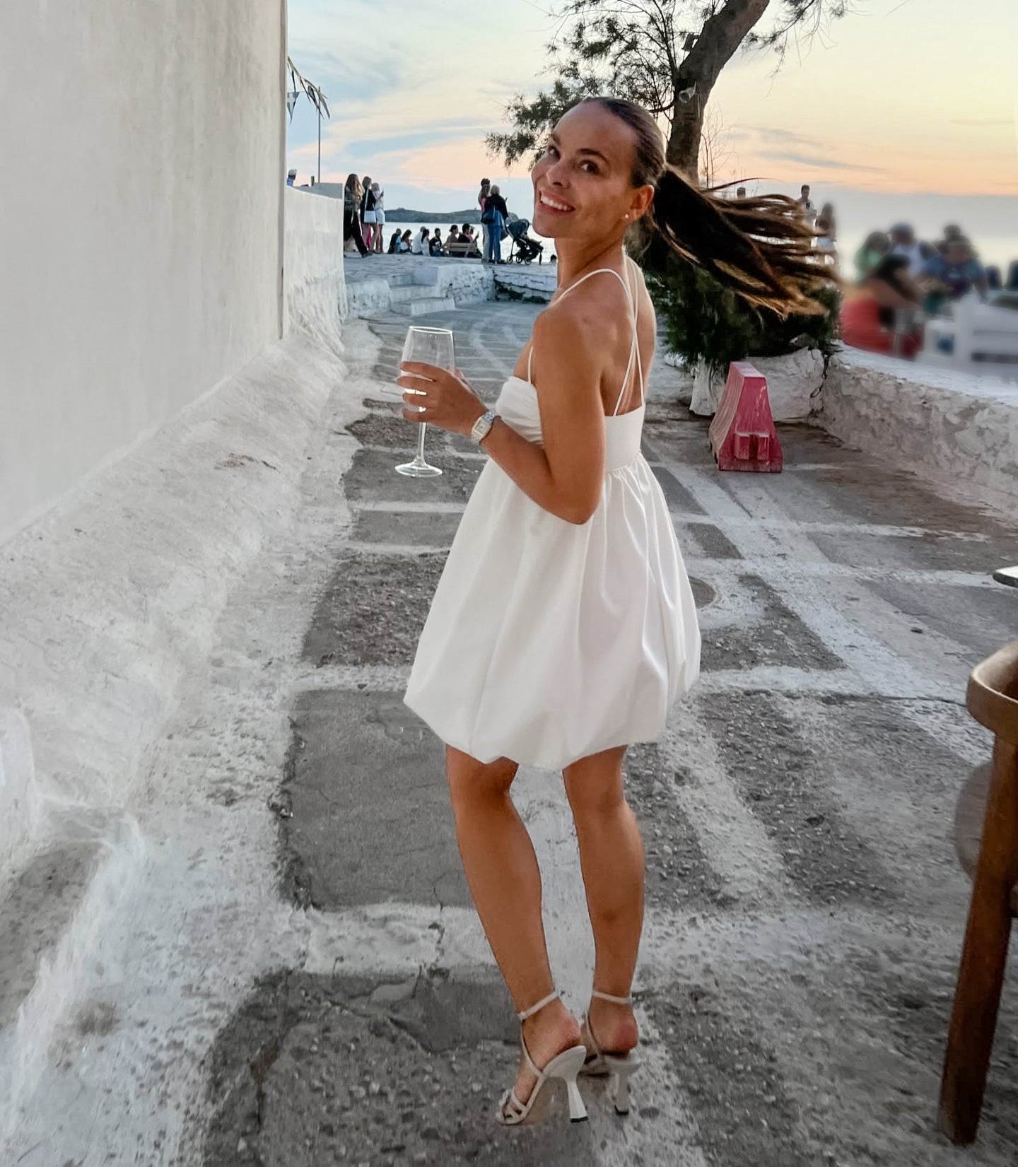 Mini Morana Dress White