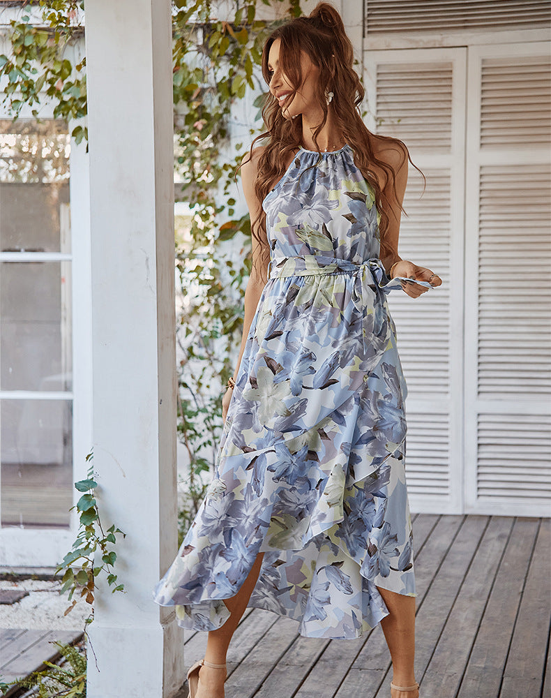 Dawn Until Printed Button Down Dress FINAL