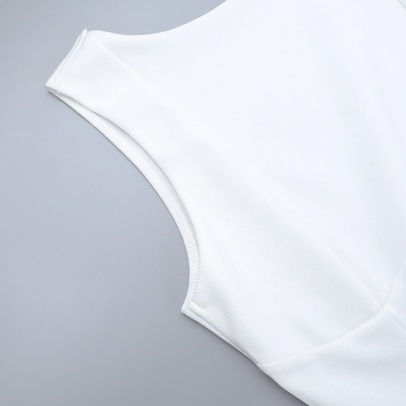 Mini Bodrum Dress White