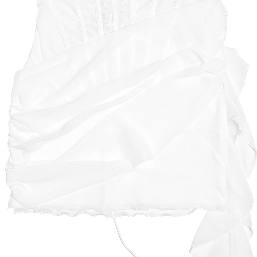 Mini Lorene Dress White