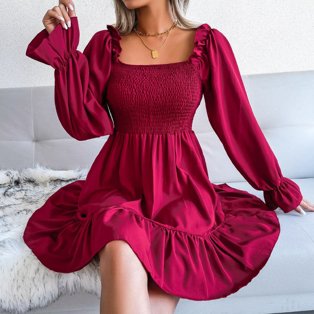 With Starts Love Smocked Dress Wine FINAL