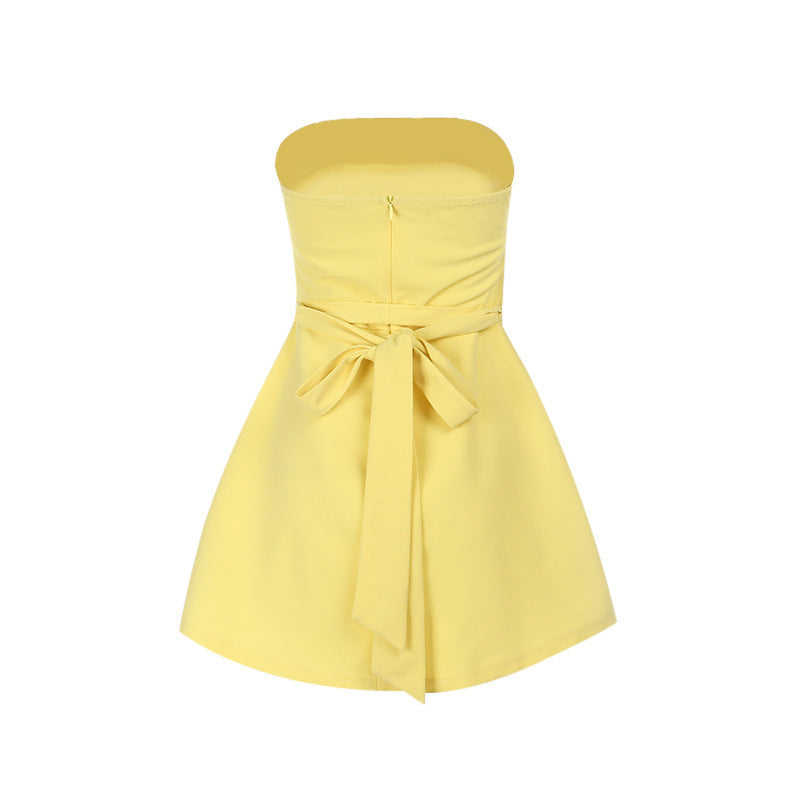 Mini Tansy Dress Yellow