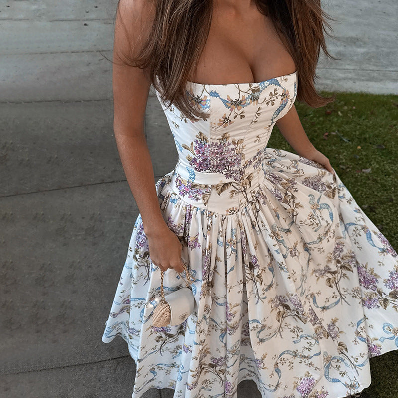 Midi Easton Dress White