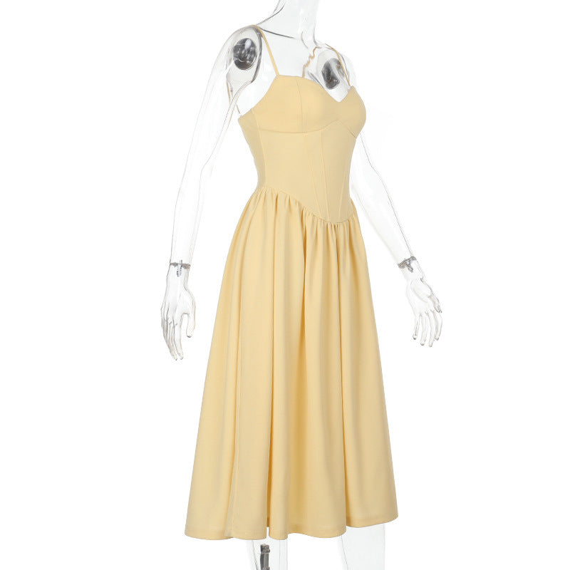 Midi Sampson Dress Yellow