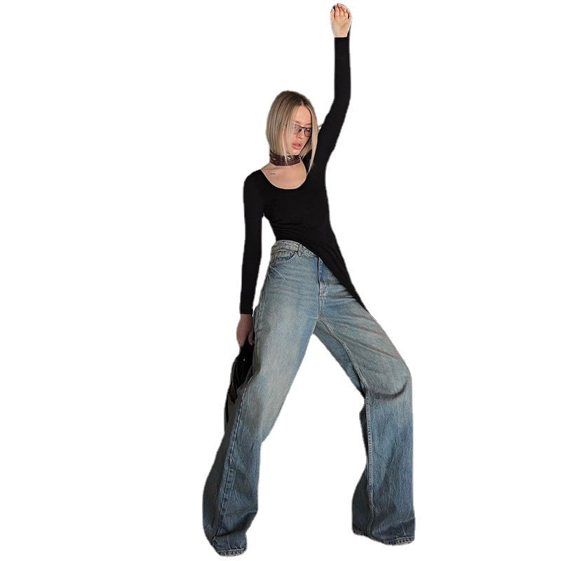 Yasmina Boutique Women's Asymmetric Maxi Dress with Long Sleeves Evening Wear Edit