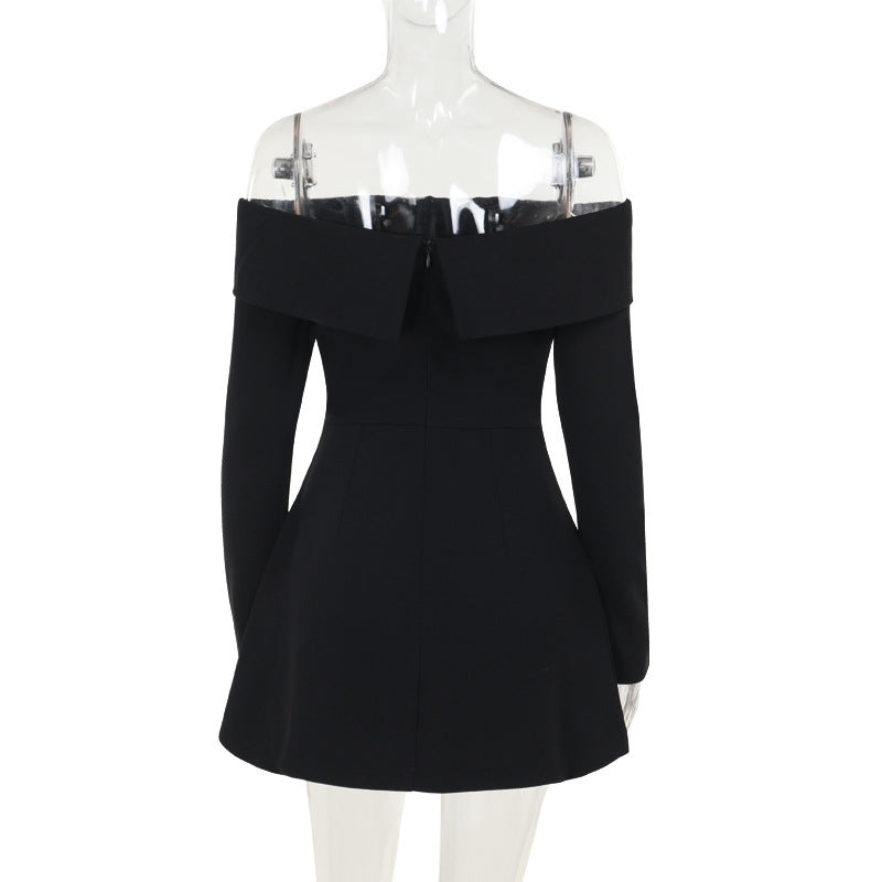 2.0 Barbara Off Shoulder Mini dress Black