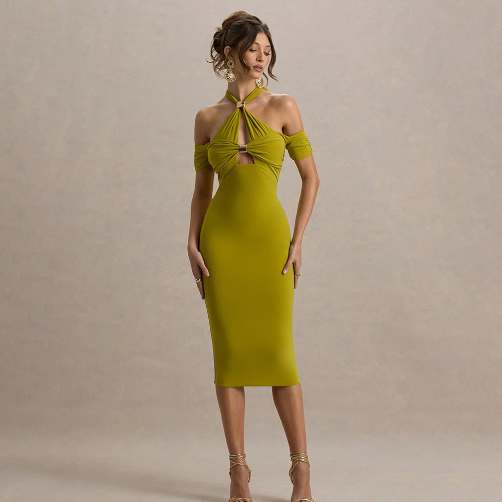 Midi Mella Dress Green