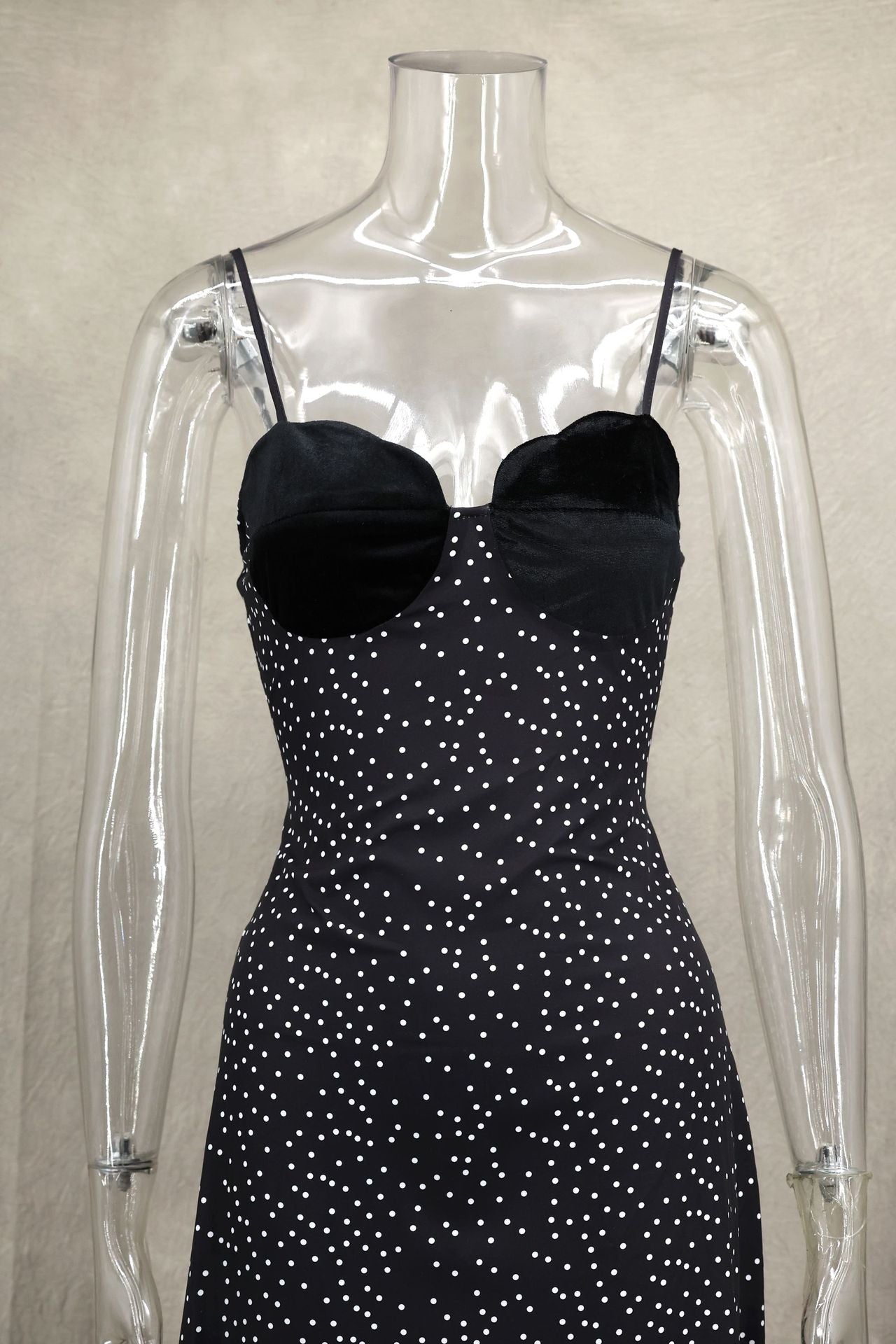 Midi Inkwave Dress Black