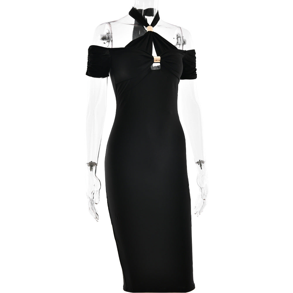 Midi Mella Dress Black