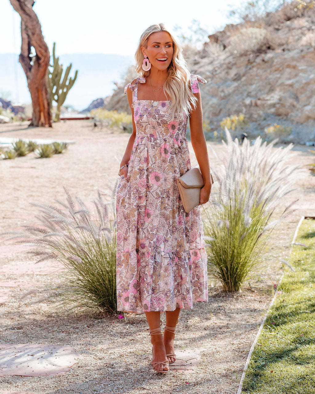 Cotton Dandy Pocketed Button Down Midi Dress FINAL
