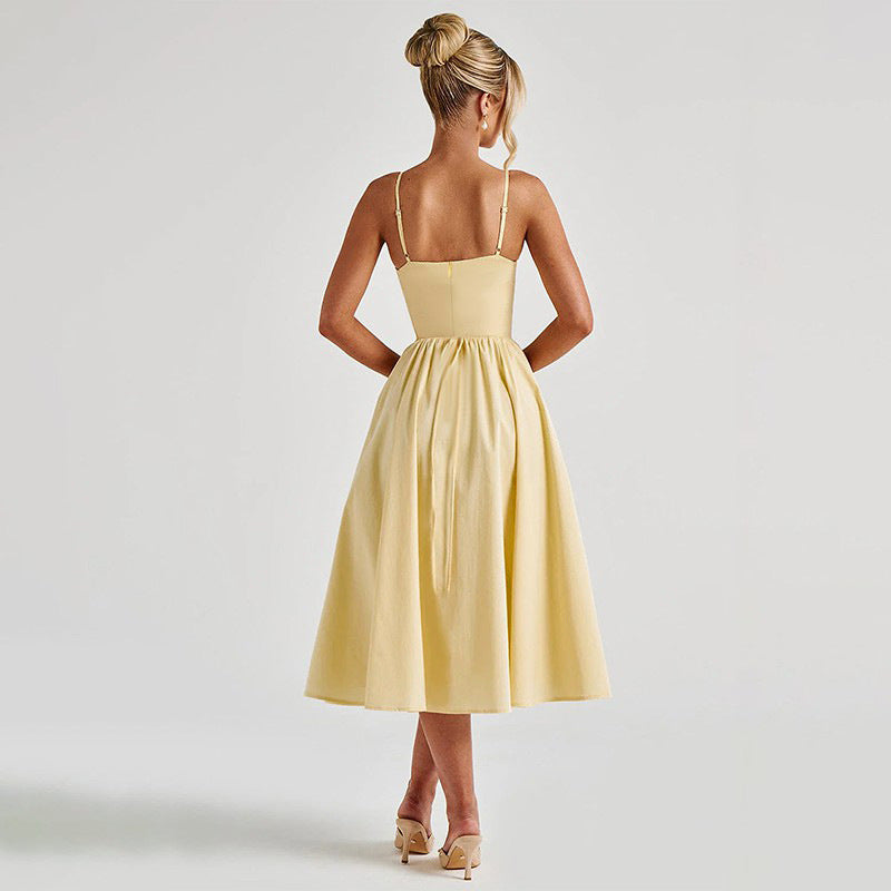 Midi Sampson Dress Yellow