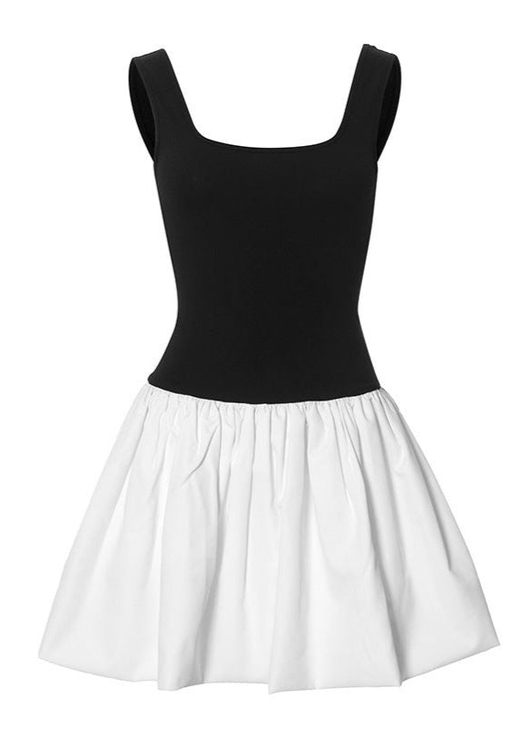 Contrast Monroe Two Tone Mini Dress