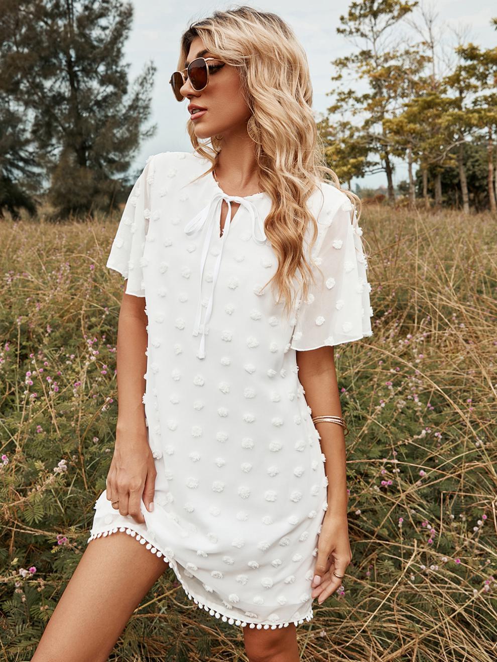 Pom Northstar Sweater Dress