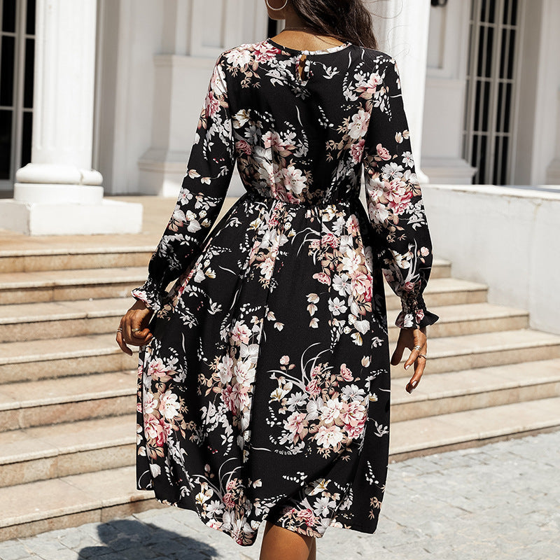 Jeha Botanical Tie Dress FINAL