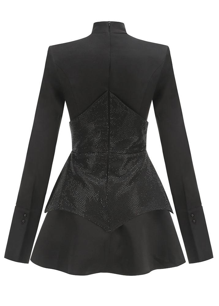- Camille Sculpted Corset Waist Mini Dress