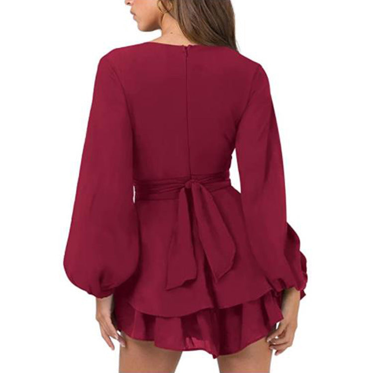 The Dance Night Away Satin Dress Red FINAL