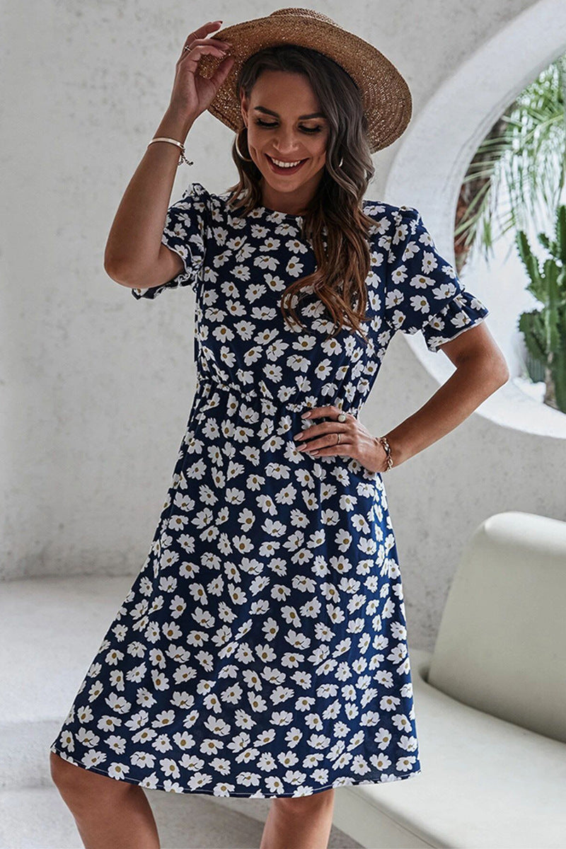 Bouvardia Bloom Midi Dress