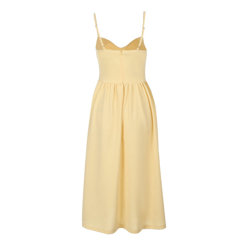 Midi Sampson Dress Yellow