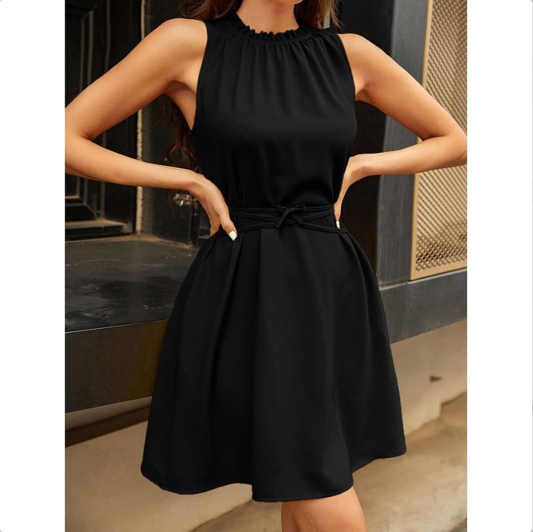 Find We Love Sleeveless Dress Black