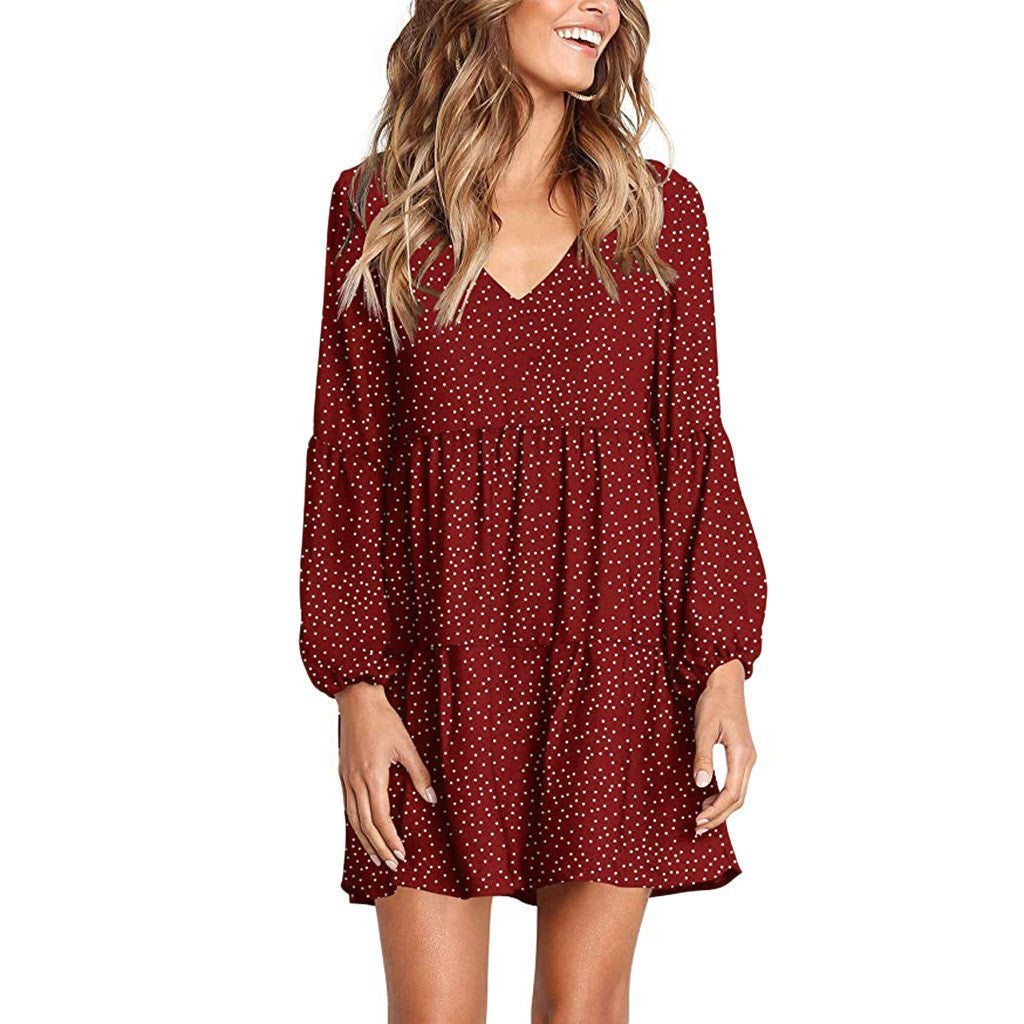 Korban Flower Tiered Babydoll Dress