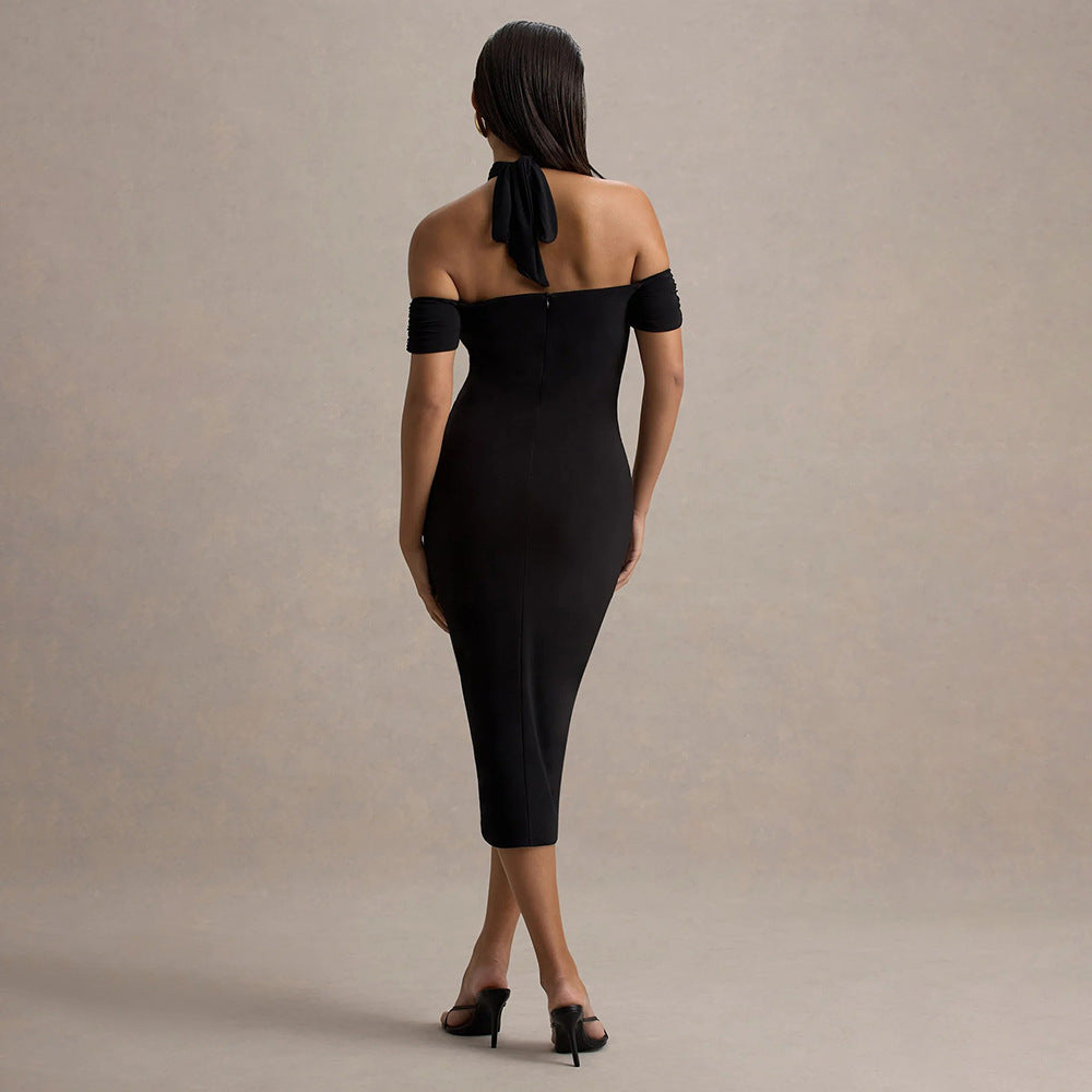 Midi Mella Dress Black