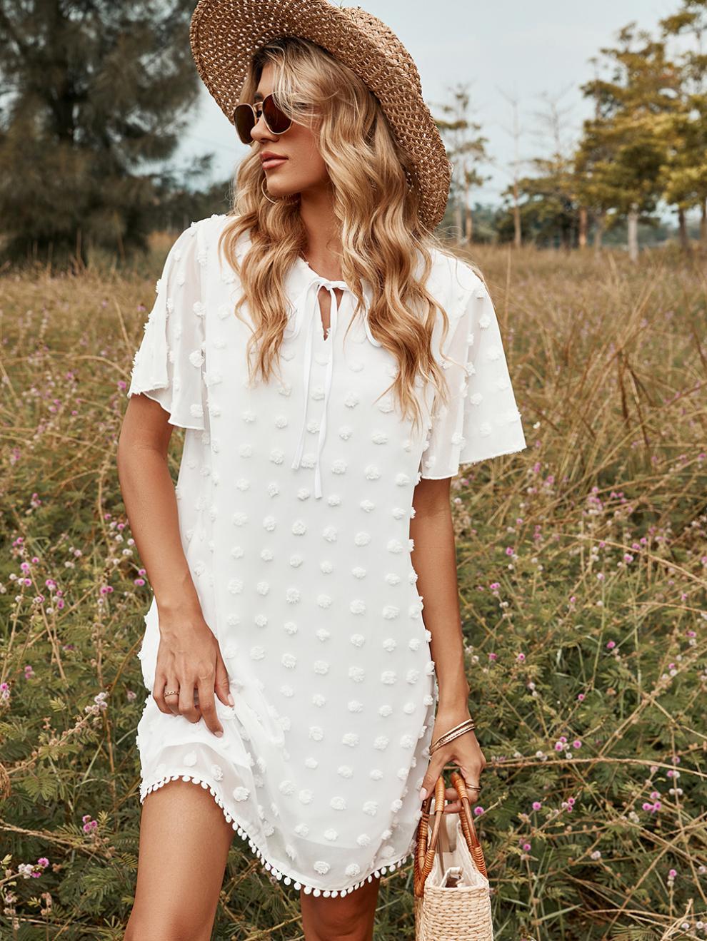 Pom Northstar Sweater Dress