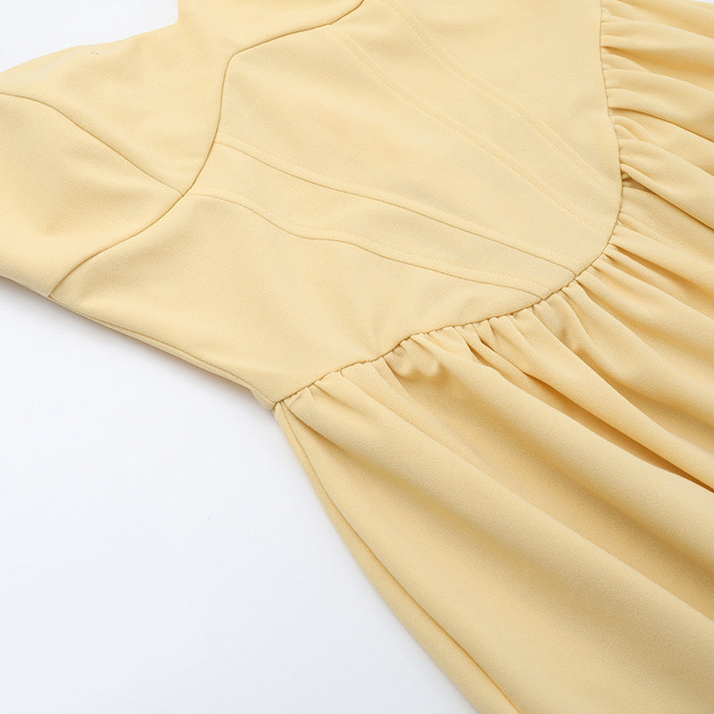 Midi Sampson Dress Yellow