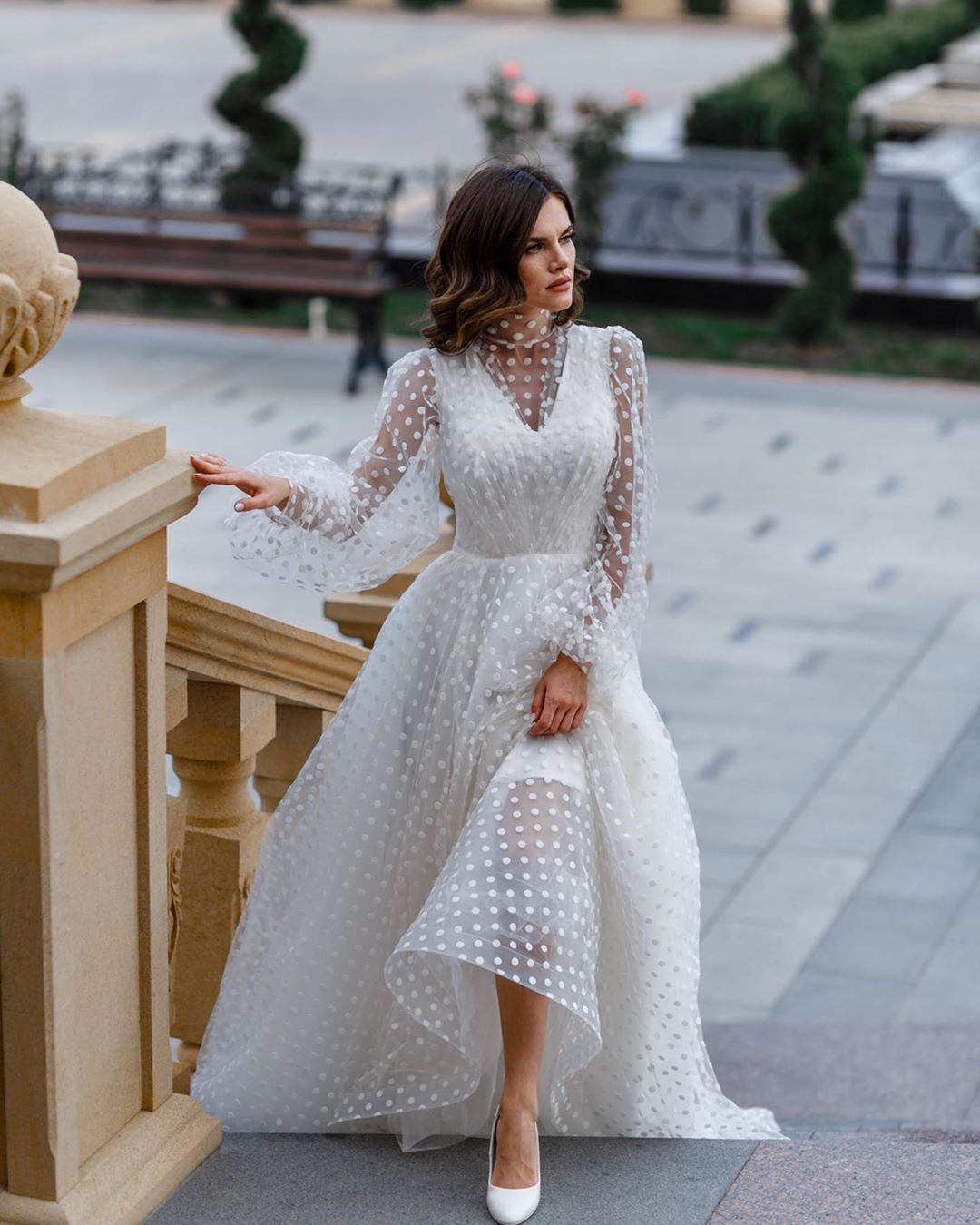 Kissnovaa - Organza Prom Dresses for Women See Through Dress