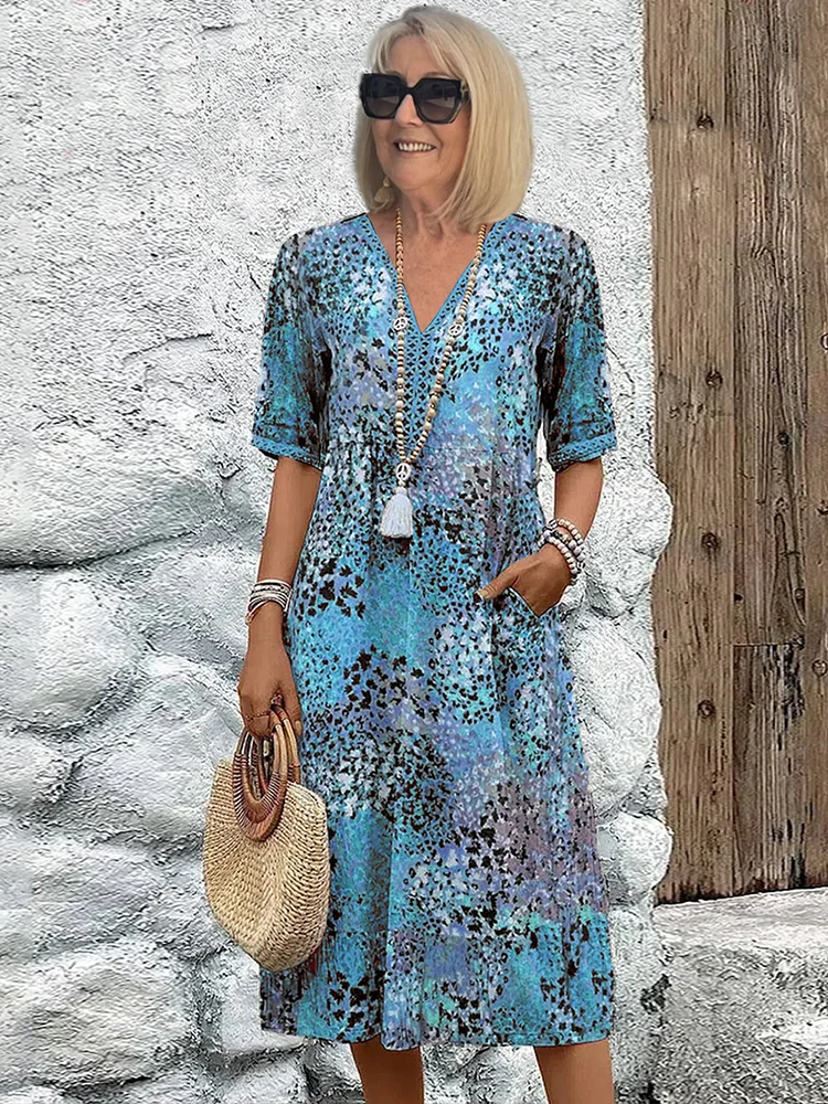 Felicia Chic Womens Maxi Dress with Relaxed Fit and Streetwear Style