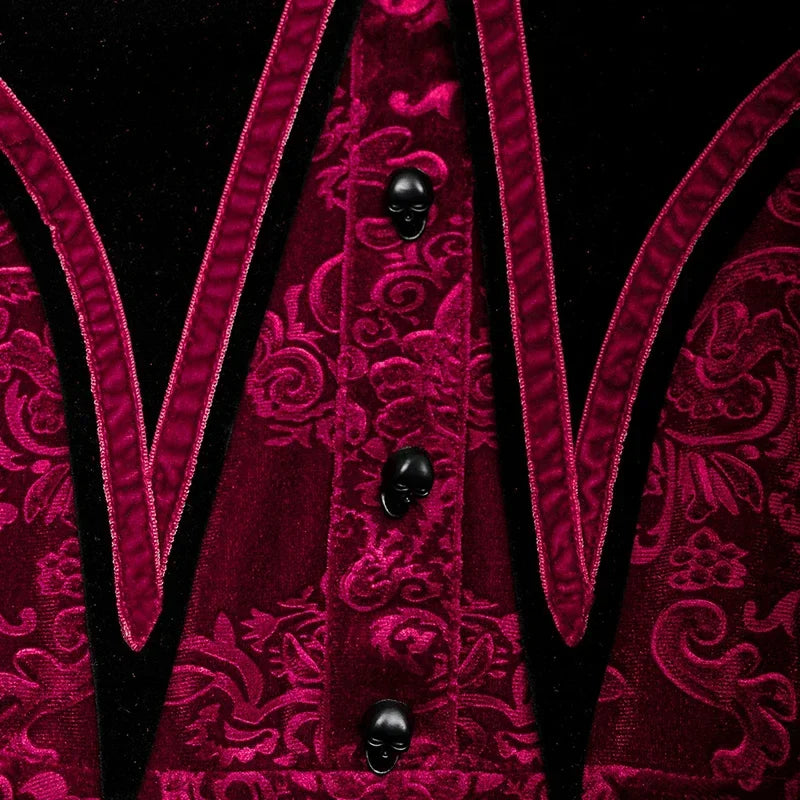 Bat Gothic Shaped Velvet Mysterious Mini Dress