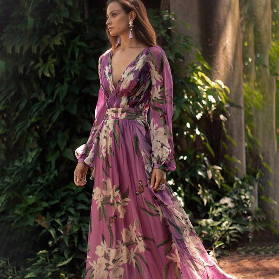 Romina Aesthetic High Quality Maxi Dress Boutique for Women Statement Occasion Edit