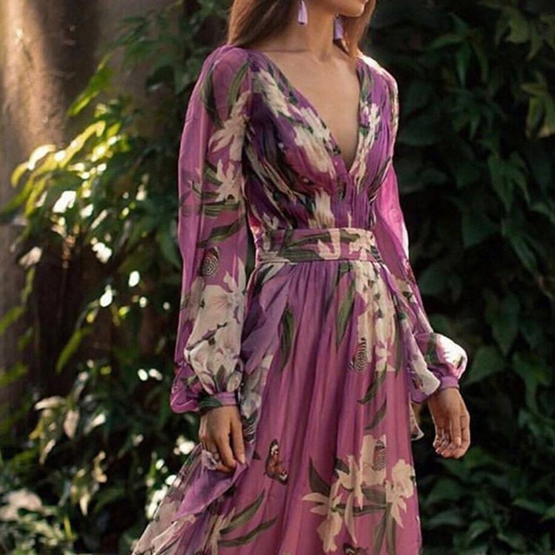 Nubia Chic Maxi Dress for Women Light Breezy Style