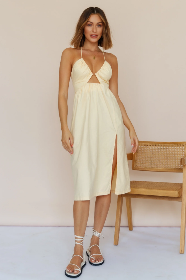 Sounds Sunny Midi Dress