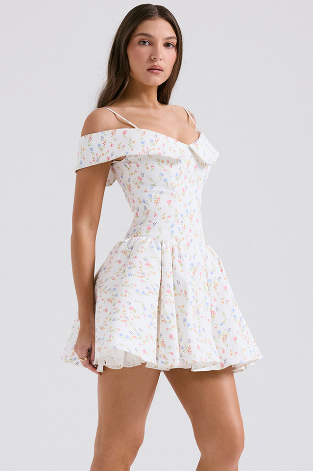 Black Elida Mini Dress