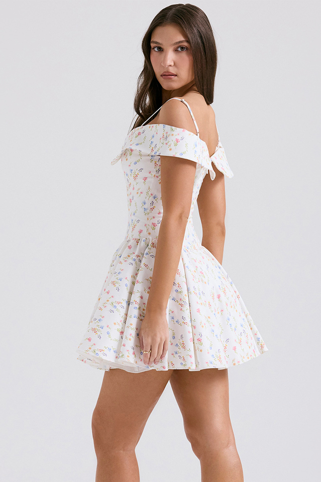 Black Elida Mini Dress
