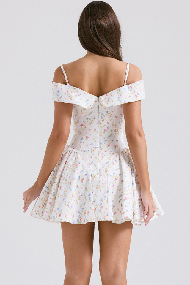 Black Elida Mini Dress