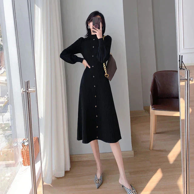 Joana Boutique Knit Maxi Dress Signature Edit