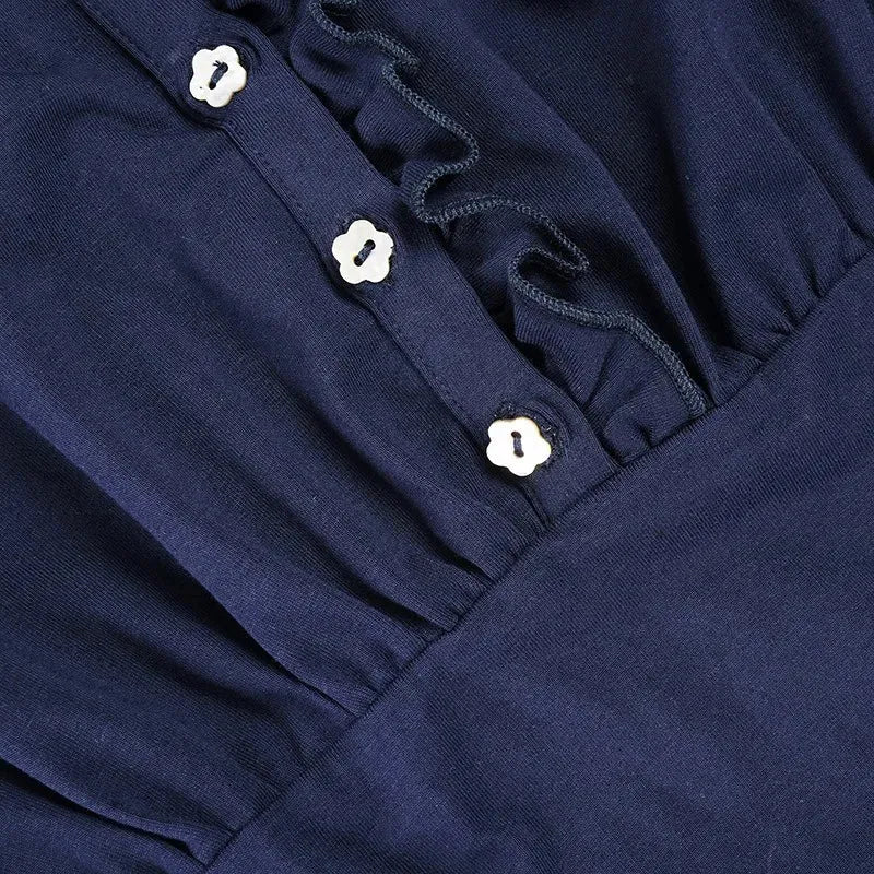 Polo Ruffled Mini Dress