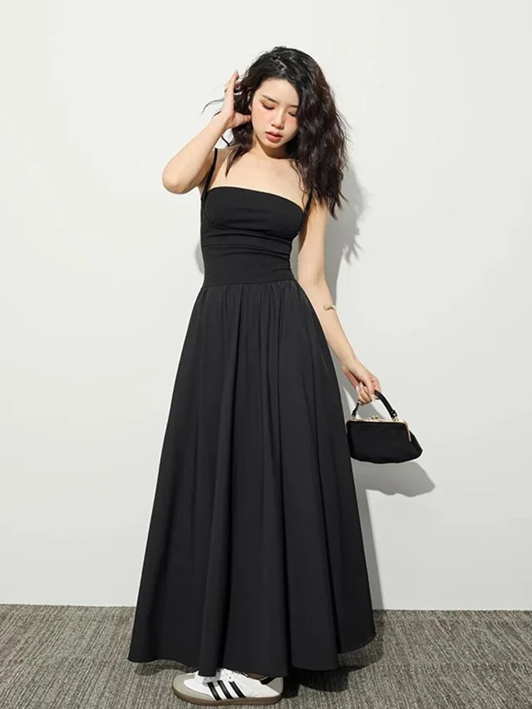 Yadira Minimalist Maxi Summer Dress Boutique Edit