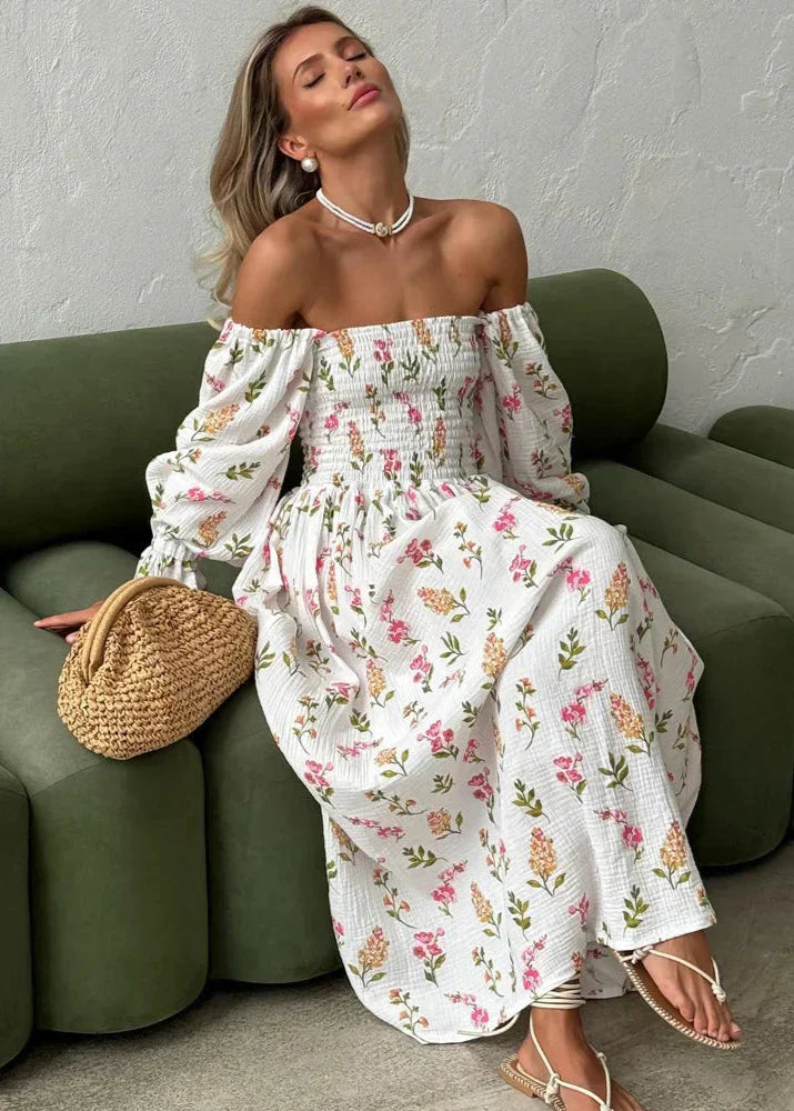 Amara | Refined Floral Dress