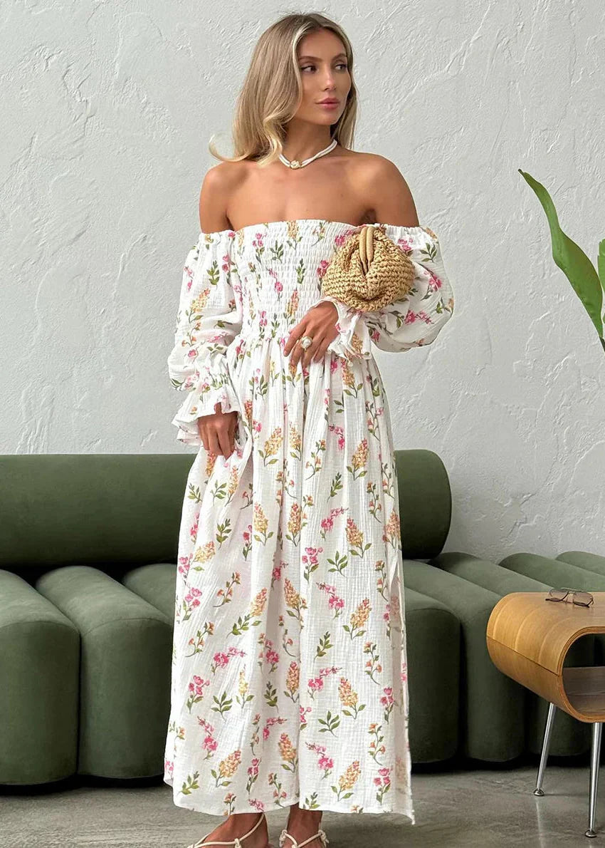 Amara | Refined Floral Dress